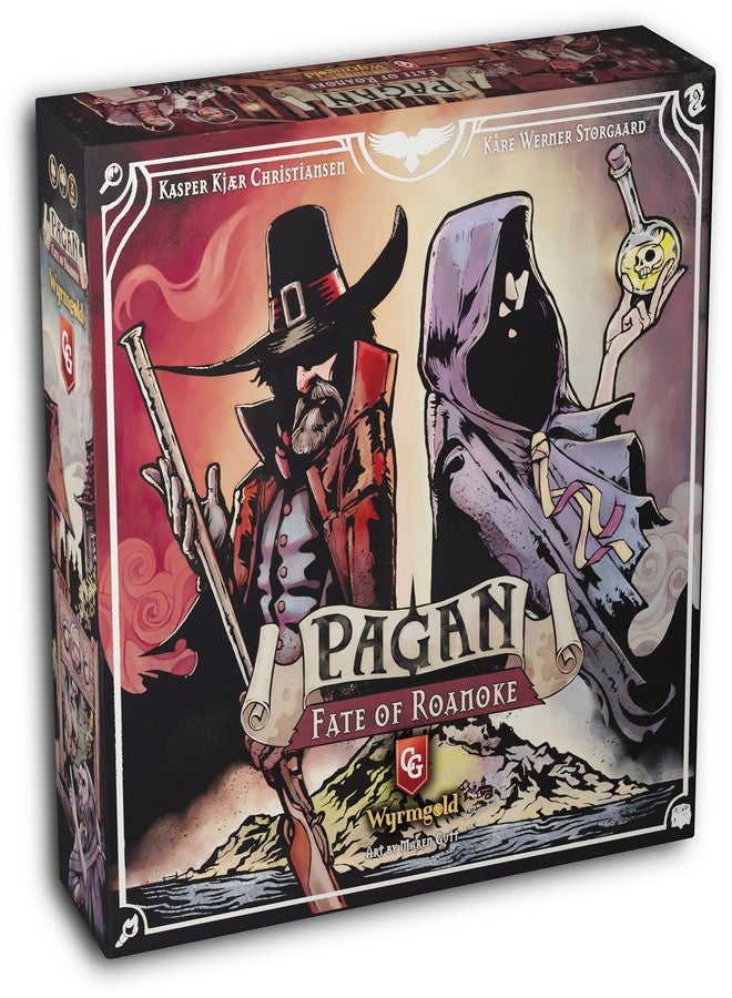 Capstone Games Pagan: Fate of Roanoke - Dueling Witch & Hunter Asymmetrical Deduction Card Game Filled with Intrigue & Mystery, 2 Players, 60 Mins - Image 1